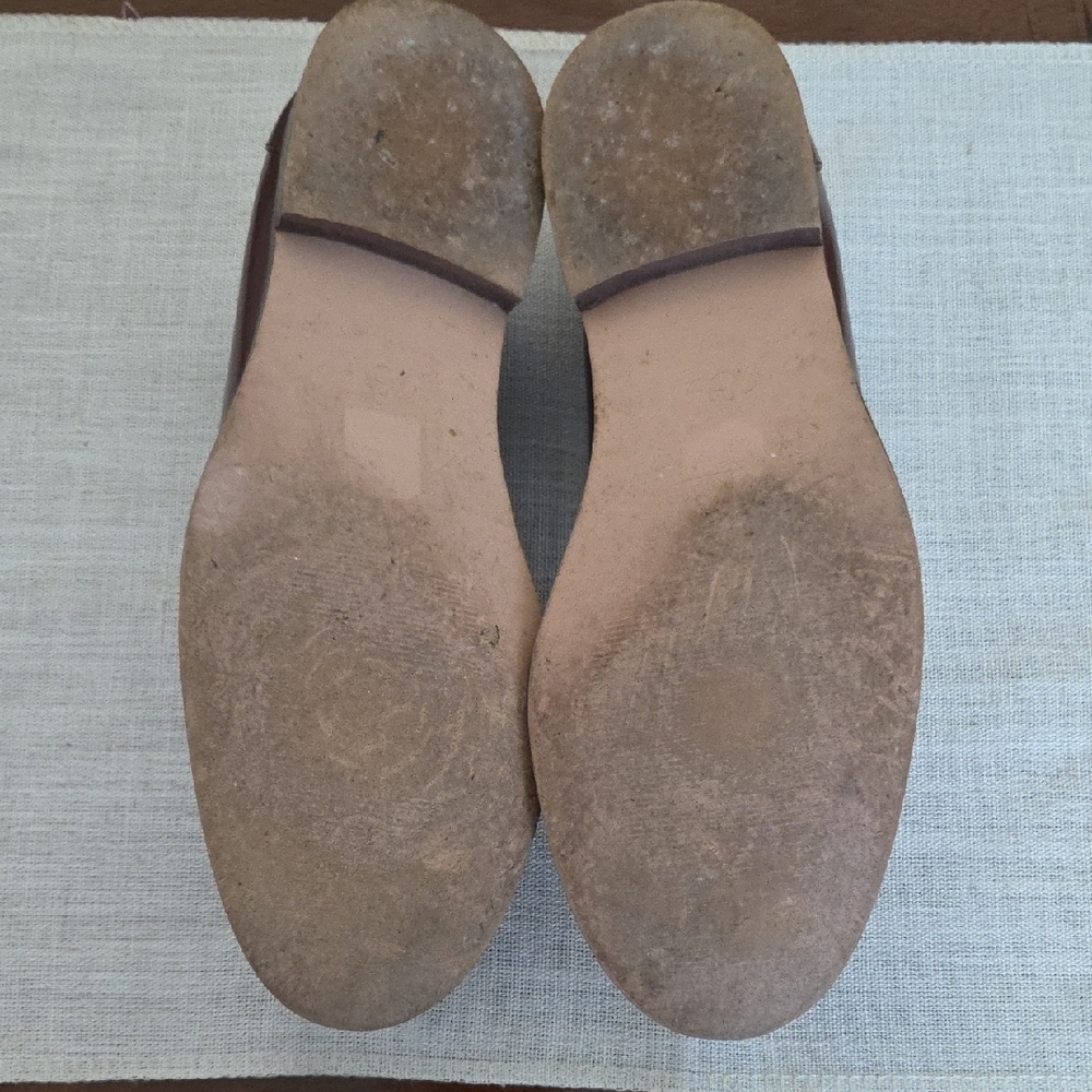 J. Crew Rich Brown Leather Loafers - Picture 9 of 9